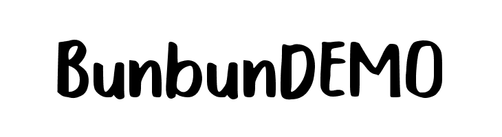 Bunbun DEMO  Free Fonts Download