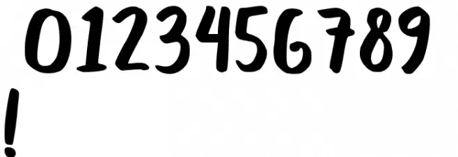 Bunbun DEMO Font OTHER CHARS