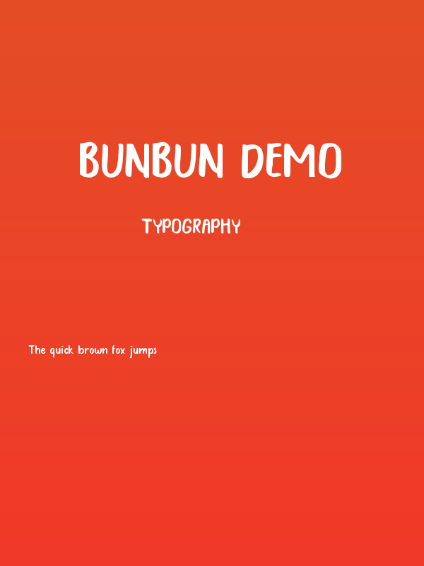 Bunbun DEMO Poster