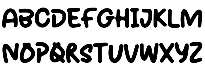 Bunbun Font LOWERCASE