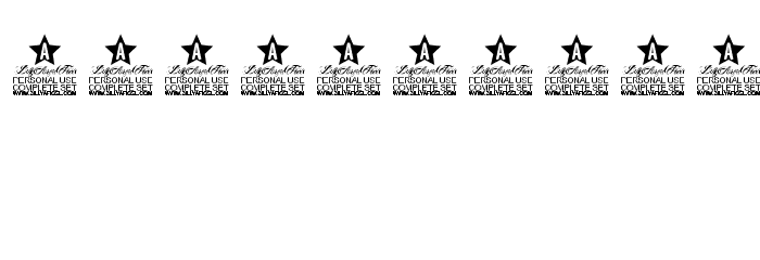 Bunch Blossoms Personal Use Font OTHER CHARS