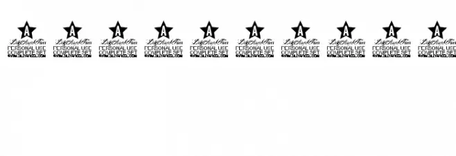 Bunch Blossoms Personal Use Font OTHER CHARS