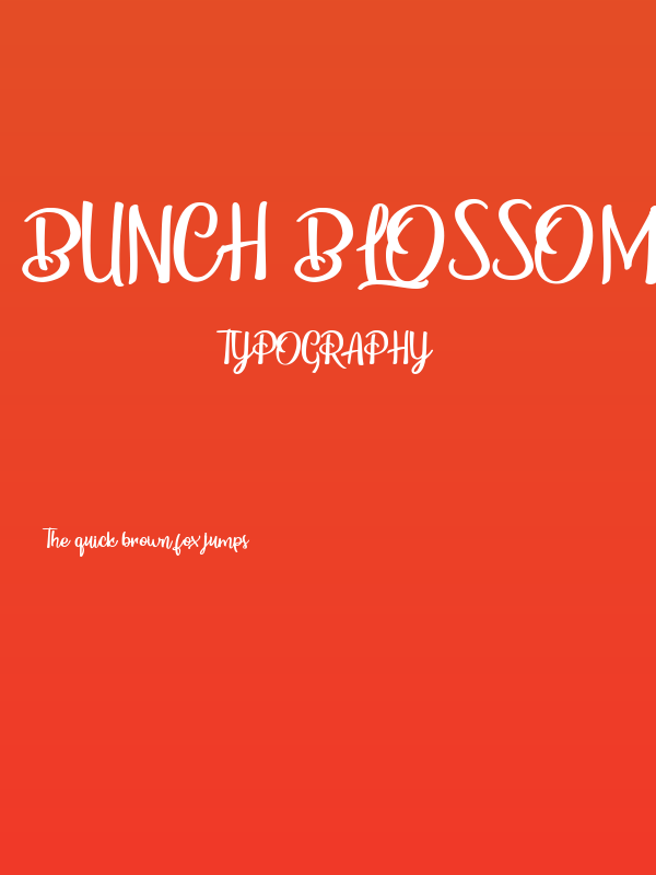 Bunch Blossoms Personal Use Poster