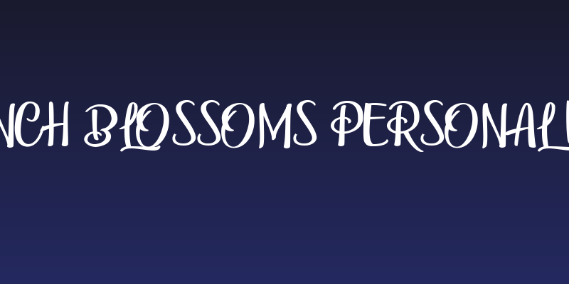 Bunch Blossoms Personal Use Social Header