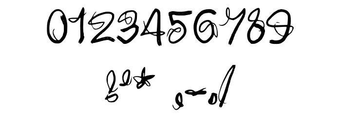 Bunch Roots Regular Font OTHER CHARS