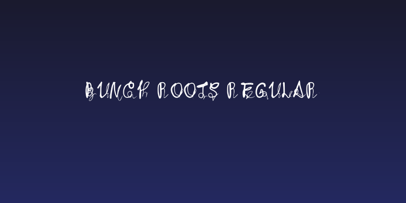 Bunch Roots Regular Social Header