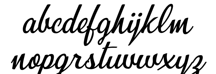 Bunch of Flowers Personal Use Regular Font LOWERCASE