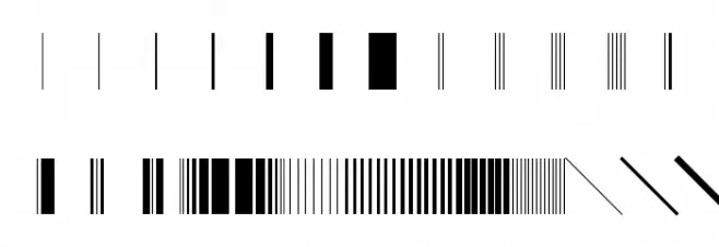 BunchOLines Font Litere mari
