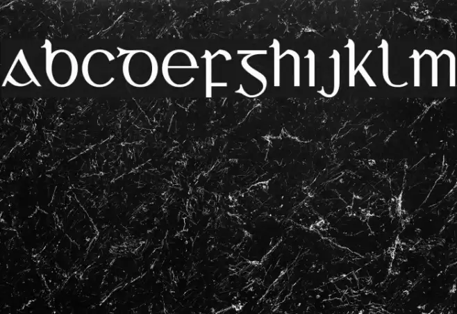 Bunchló フォント examples