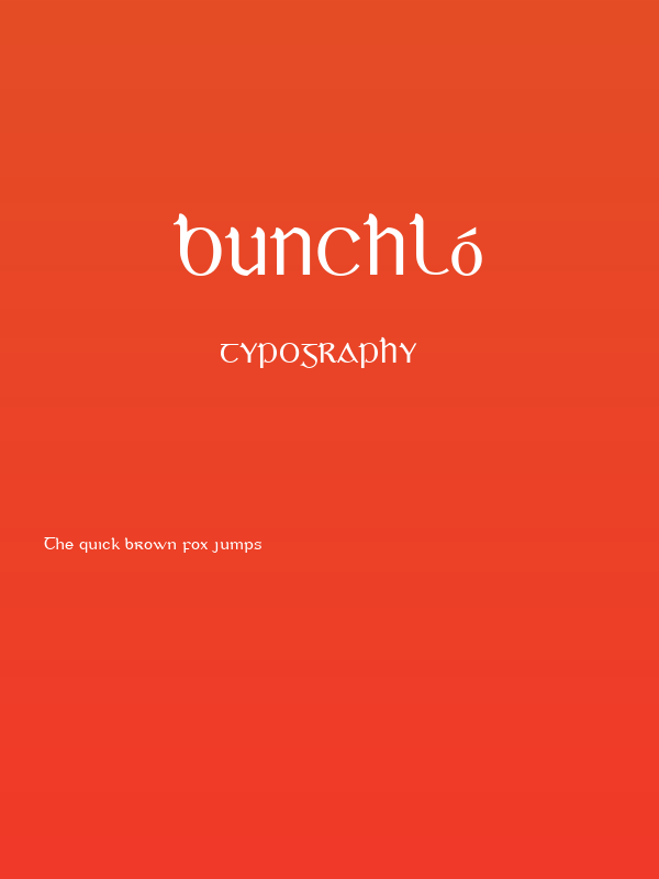 Bunchló Poster