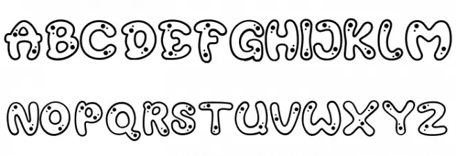 Buncit's Bold Schriftart Groß