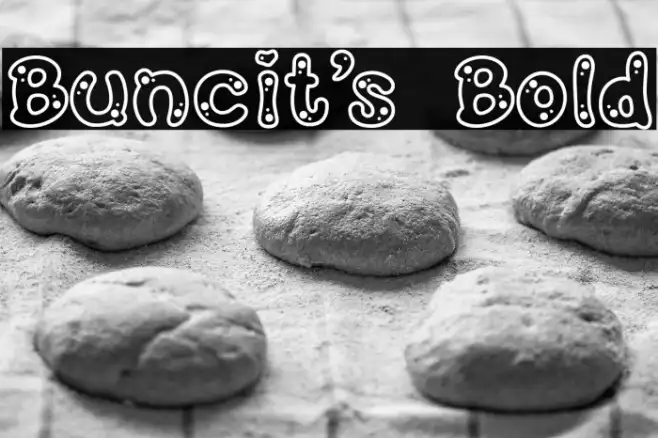 Buncit's Bold Example 1