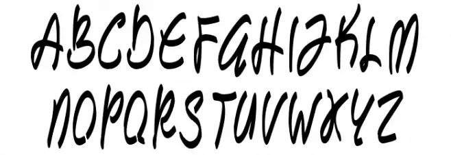 Bunda Italic Fonte MAIÚSCULAS
