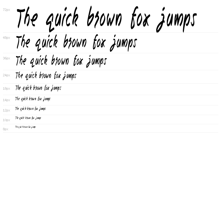 Bunda Italic Waterfall