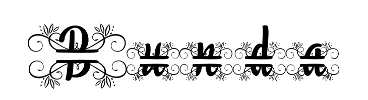 Bunda  Frei Schriftart Herunterladen