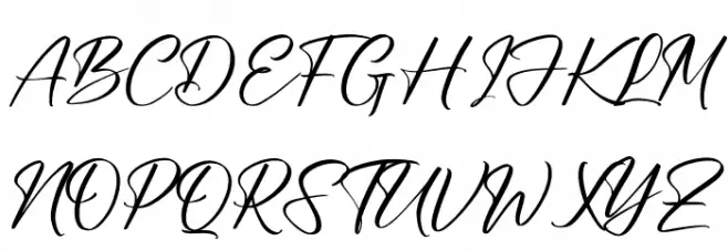 Bundaria フォント 大文字