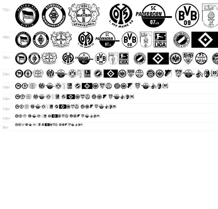 Bundesliga Waterfall