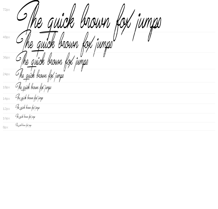 Bundey Script PERSONAL USE Bold Italic Waterfall