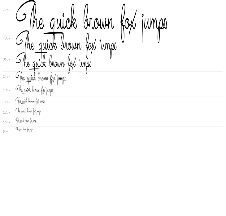 Bundey Script PERSONAL USE Bold Waterfall