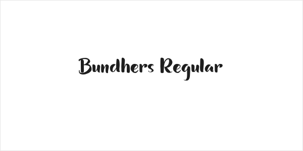 Bundhers Regular Logo