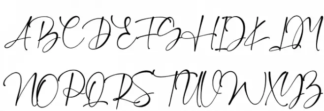 Bung Virgi Caratteri MAIUSCOLE