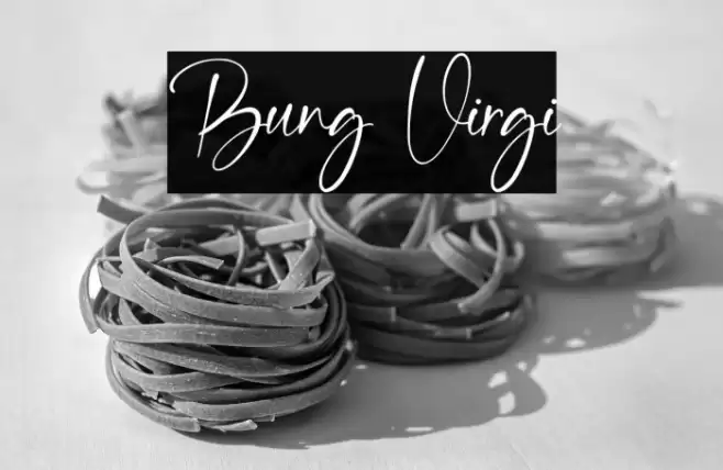 Bung Virgi Caratteri examples