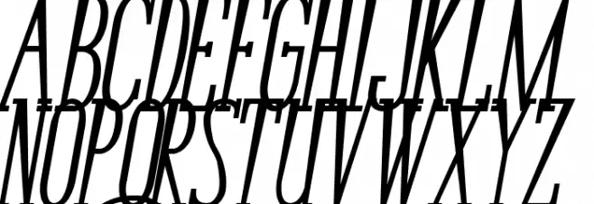 Bunga Cengkih Bold Italic Шрифта ВЕРХНИЙ