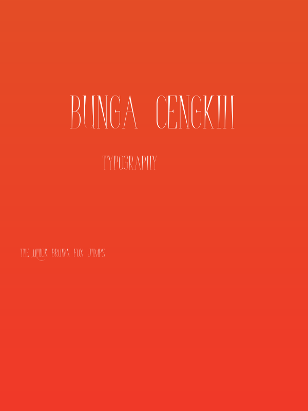 Bunga Cengkih Poster