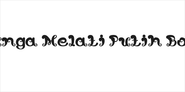 Bunga Melati Putih Bold Logo