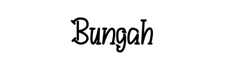 Bungah  免费字体下载