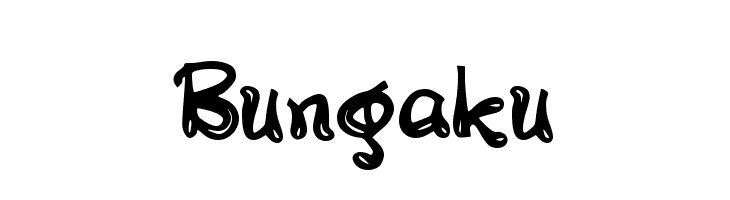 Bungaku  Скачать бесплатные шрифты
