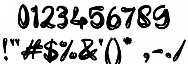 Bungaku Font OTHER CHARS