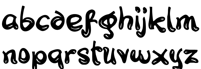 Bungaku Font LOWERCASE