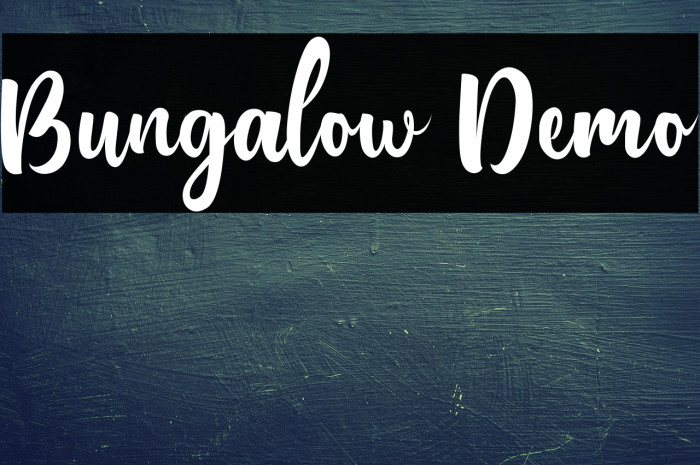 Bungalow Demo Example 1