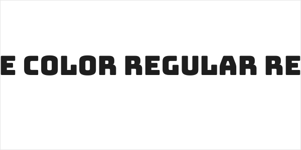 Bungee Color Regular Regular Logo