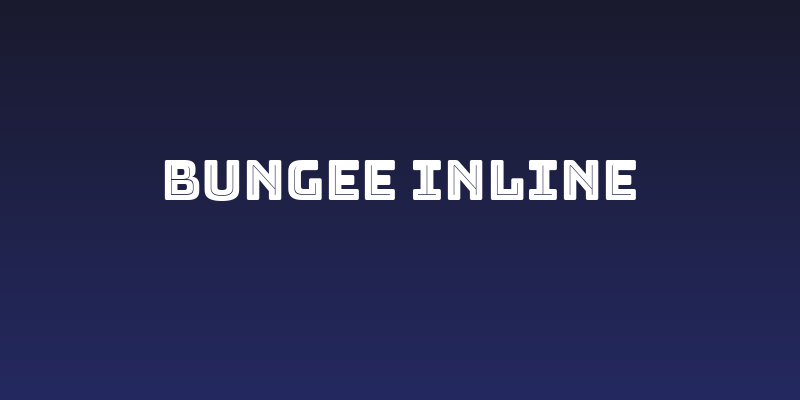 Bungee Inline Social Header