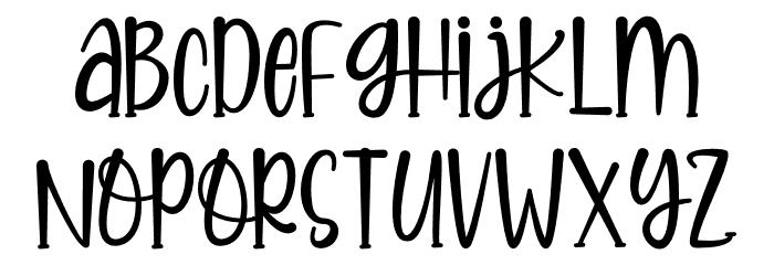 Bungee Jumpings Font LOWERCASE