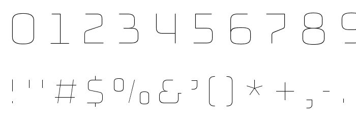 Bungee Layers Inline Regular Font OTHER CHARS