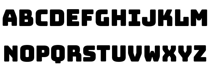 Bungee Layers Outline Regular Font LOWERCASE