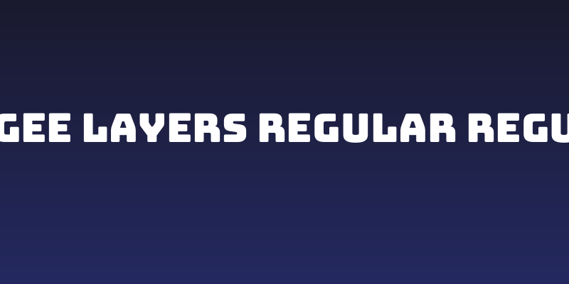 Bungee Layers Regular Regular Social Header