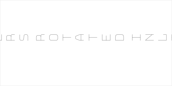 Bungee Layers Rotated Inline Regular Logo