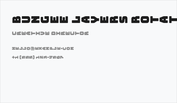 Bungee Layers Rotated Outline Regular Business Card