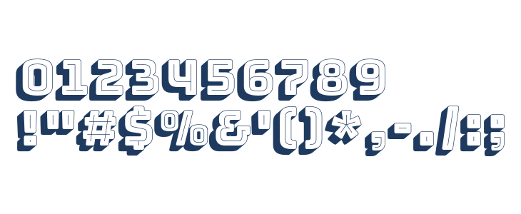 Bungee Shade Regular1 Other Characters