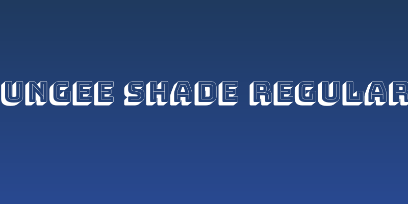 Bungee Shade Regular1 Social Header