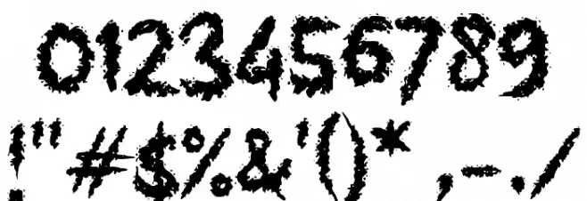 Bungkam Font OTHER CHARS