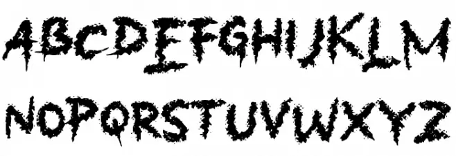 Bungkam Schriftart Groß