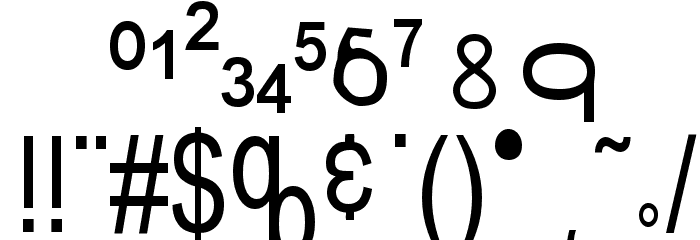 Bungle City Schriftart Anderer Schreiben