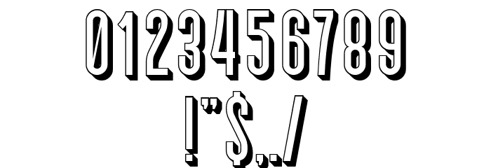 Bungler Light Regular Font OTHER CHARS