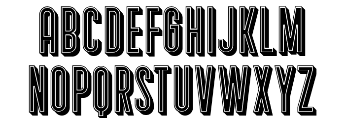 Bungler Regular Font LOWERCASE