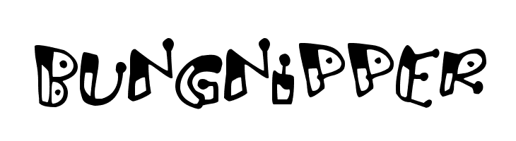 Bungnipper  font caratteri gratis